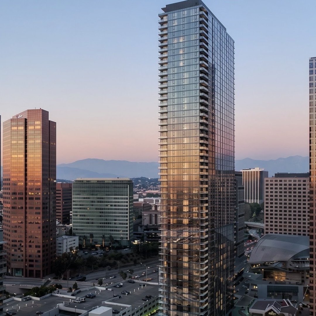 Modern office building in Los Angeles